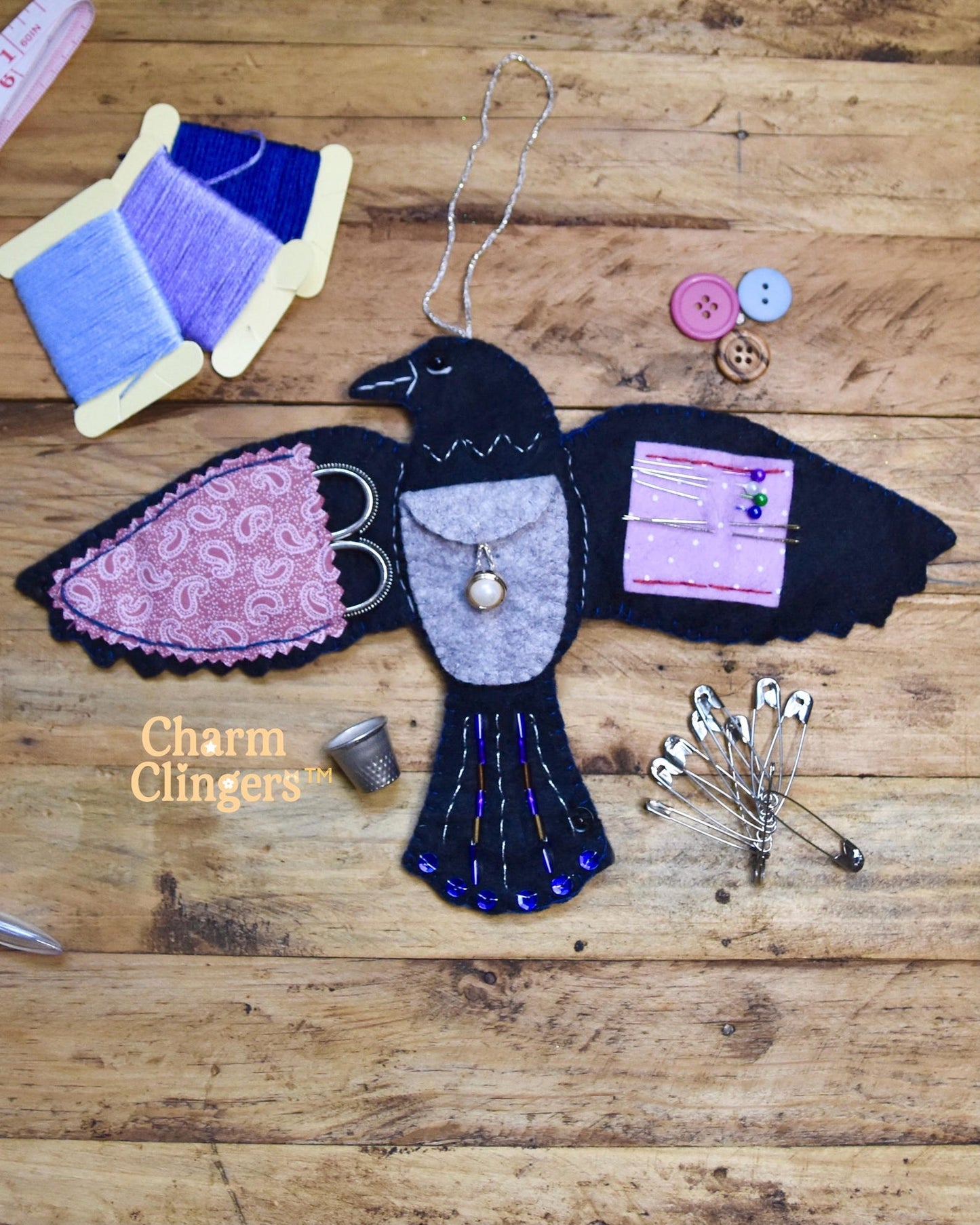 Cilifer®🖤 Raven's Keepsake – Guardian of Stitches 🪡✨