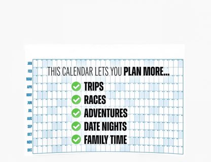 Cilifer®📅2026 Wall Calendar - Flexible Dry-Erase Material ✍️Design Your Amazing Year!🏃