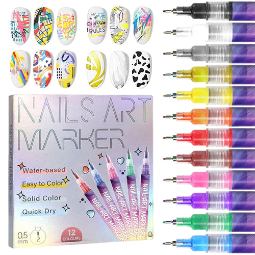 Cilifer®   🔥Last Day 49%OFF🎨12 Colors Nail Art Pens Set