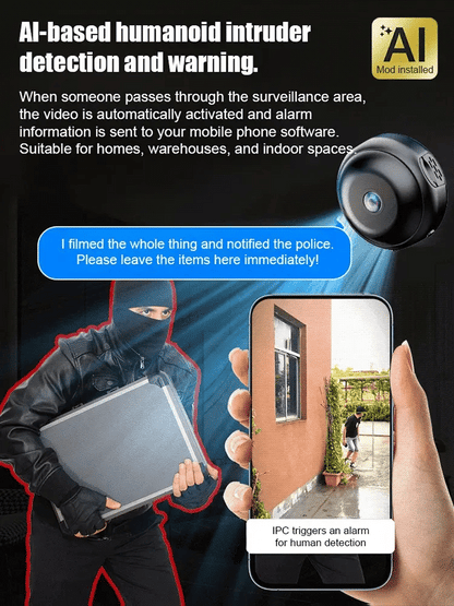 Cilifer® 【Hidden camera HD night vision】No WIFI or electricity required💯Tiny and installs in 1 second ⚠️Remote real-time viewing