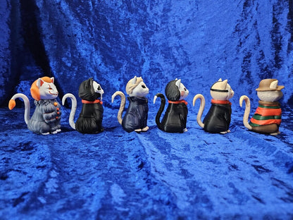 🔥Last Day 50% OFF-Horror Character Cat Figurine
