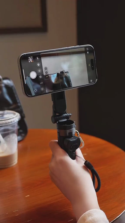 2025 New 4-in-1 Multifunctional Magnetic miniSelfie Stick with 360° Rotation Compact Cilifer® Bluetooth Control Magnetic PhoneHolder for Selfies Video Recording VloggingCompatible with Most Phones -StabilizerCamera,Maxinum extend to 16 inches📲M1